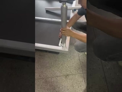 Round / Square Portable DJ Stage Platform Detachable Aluminum Alloy Glass Plywood Material