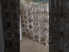 Durable Square Aluminum Truss Display 520mmx760mm For Music Festivals / Events Stage