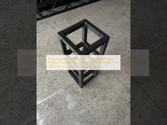 Professional Manufacturer Customized Truss Display Outdoor Aluminum Lighting Stage Truss 200*200mm blacktruss for wending 