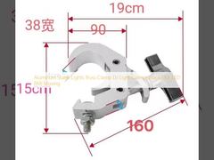 Aluminum Stage Lights Truss Clamp DJ Light Clamps Hooks for LED PAR Moving