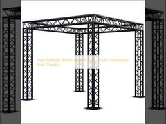High Strength Aluminum Bolt Truss , Trade Show Booth Truss Displays