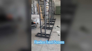 Aluminiumlegering podiumscherm Truss Stand Opvouwbare LED-schermondersteuning voor buiten-binnenevenementen