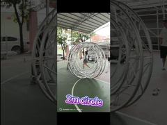 Portable 2m Circle stage truss Pop Up Stage Tool Free Assembly 