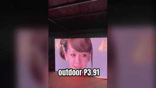 Waterproof outdoor P3.91