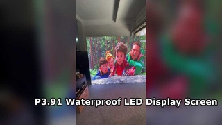 P3.91 Outdoor Waterproof LED Display Screen